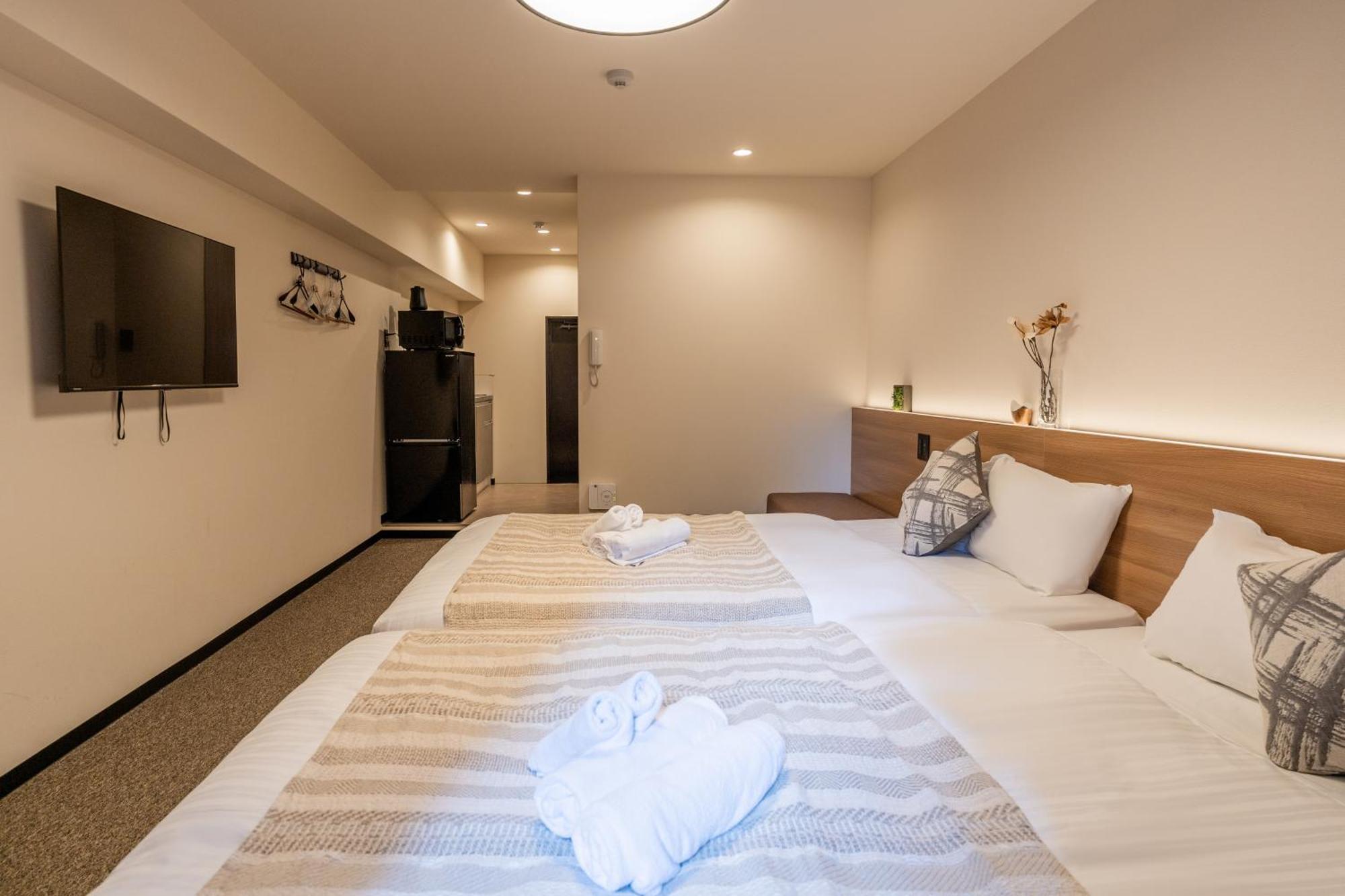 Lite House Shinsaibashi IV Hotell Osaka Exteriör bild